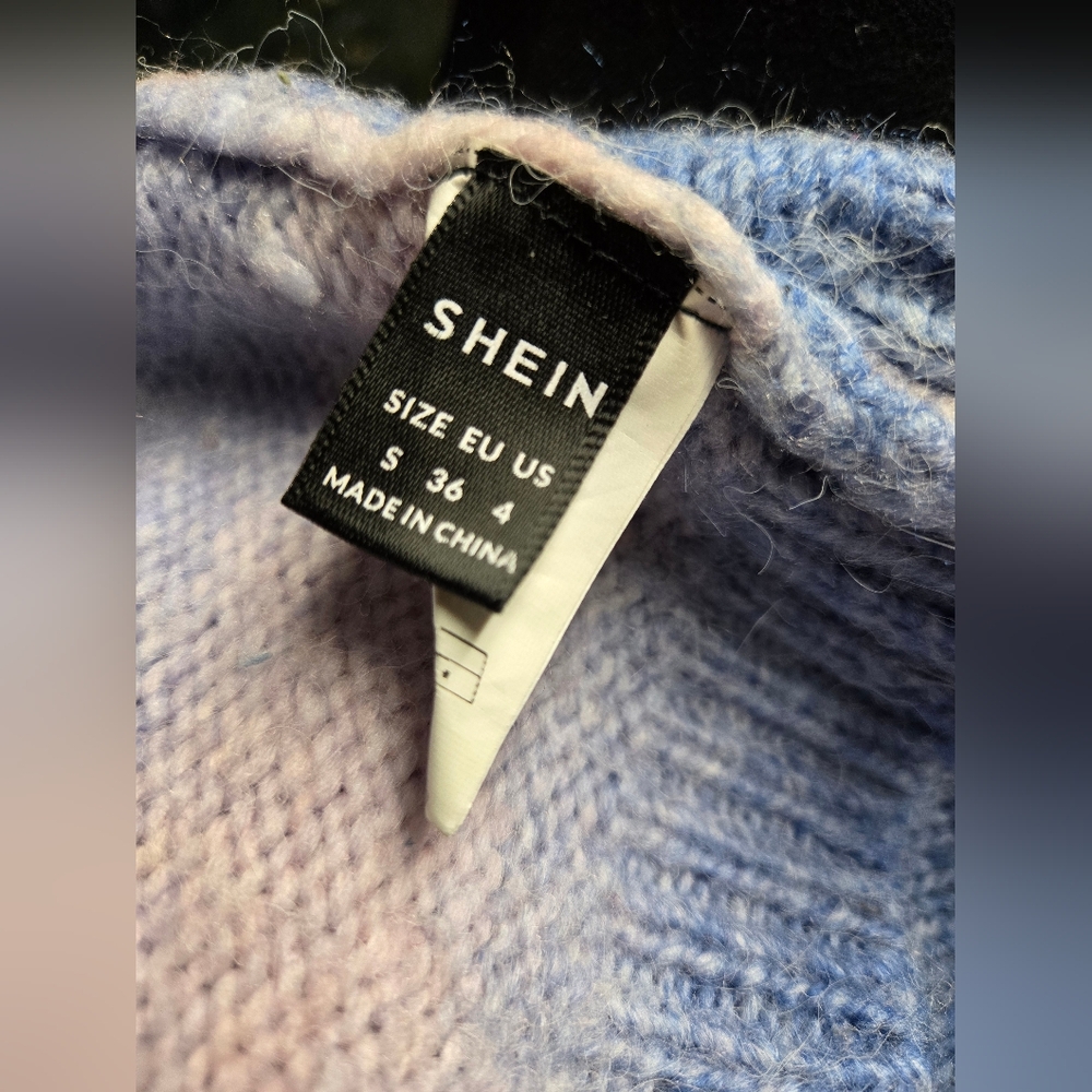 Shein Fuzzy Crop Tank Size S - Picture 7 of 8